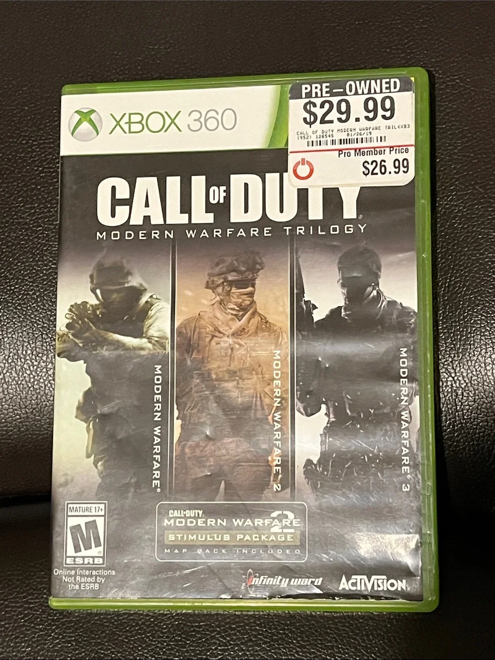 Call of Duty 4: Modern Warfare | Xbox 360 | One Disc Only - No Manual